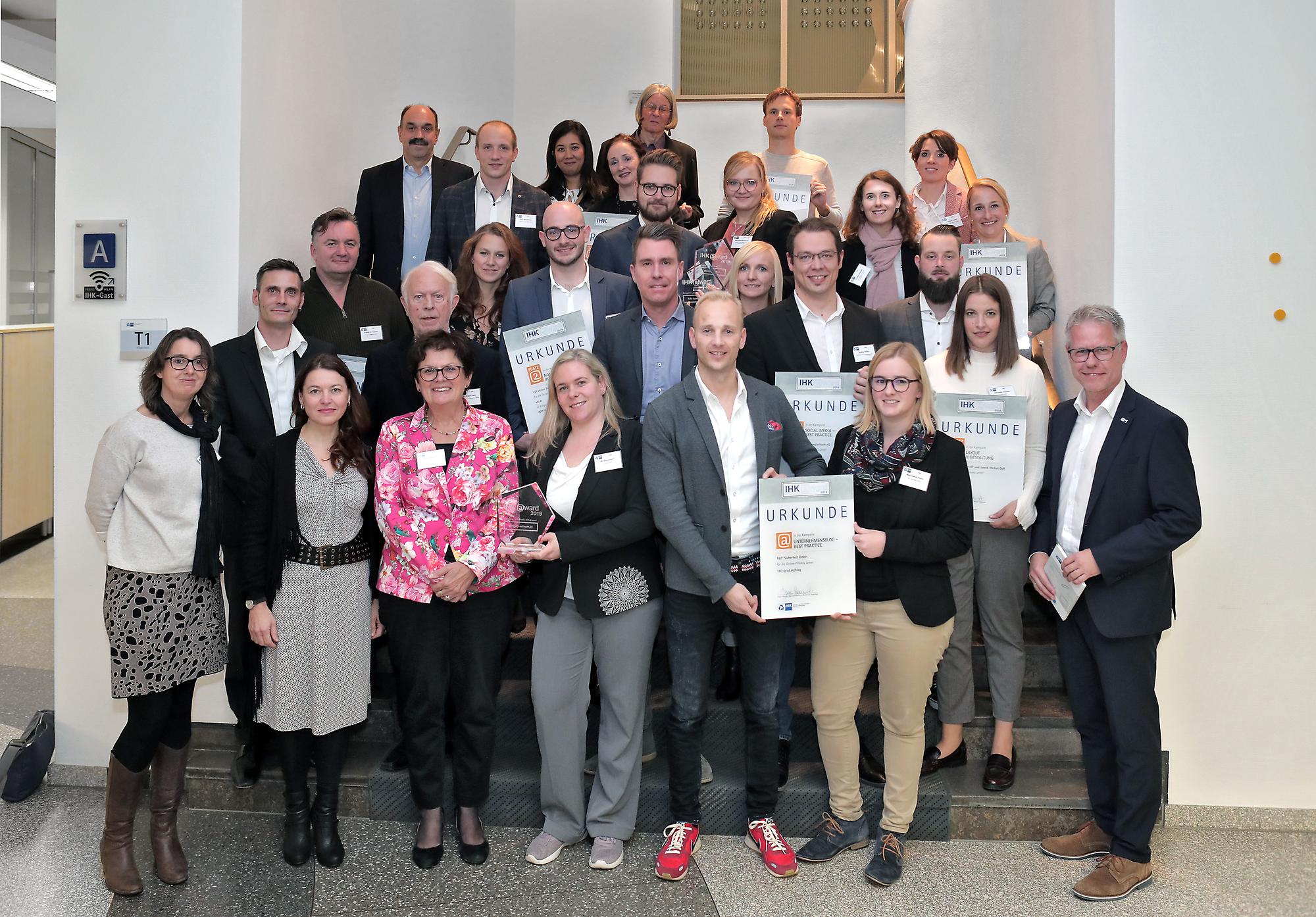 Alle Preisträger des IHK Awards 2019 auf einen Blick